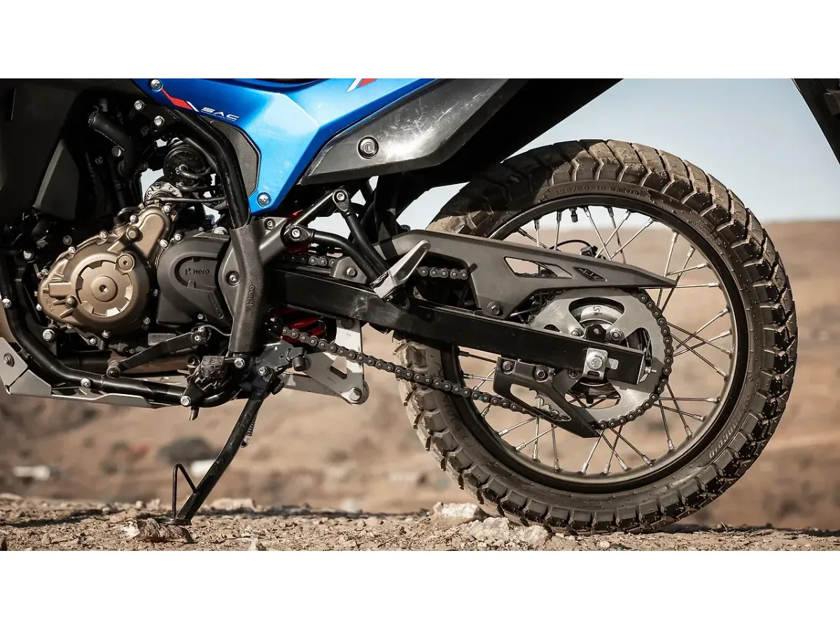Hero XPulse 210 rear spoke wheel
