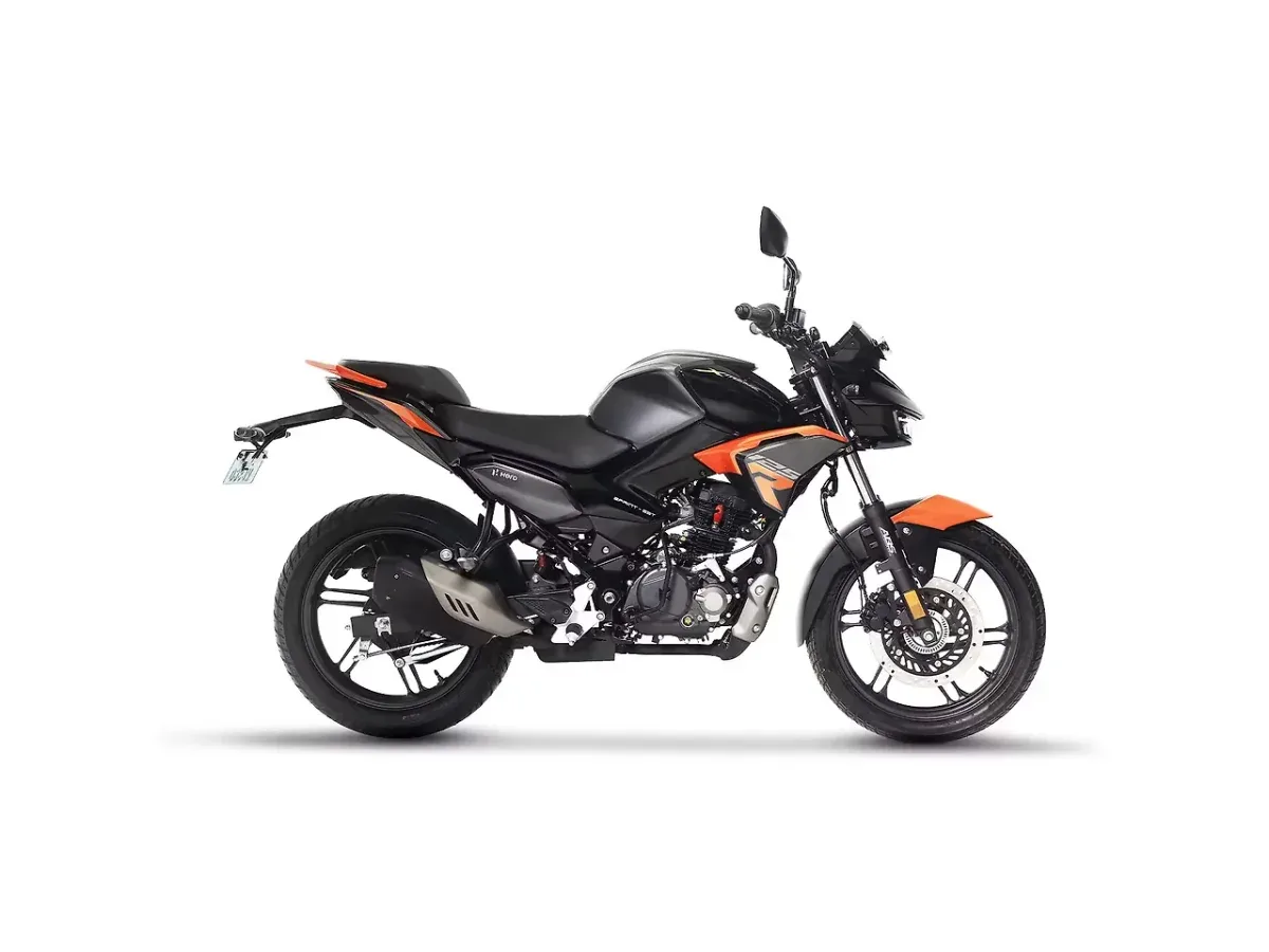 Hero Xtreme 125R Abrax Orange left side view
