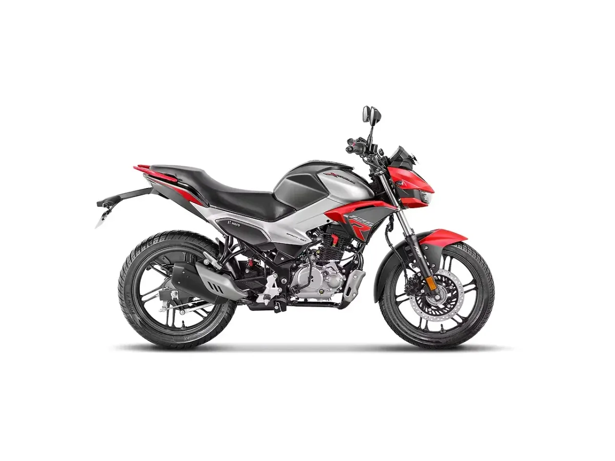 Hero Xtreme 125R Firestorm Red colour side view