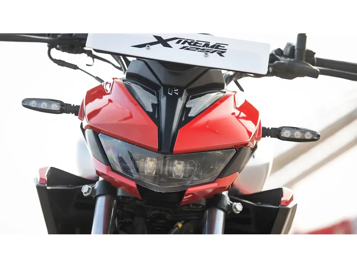 Hero Xtreme 125R LED headlamp front close-up