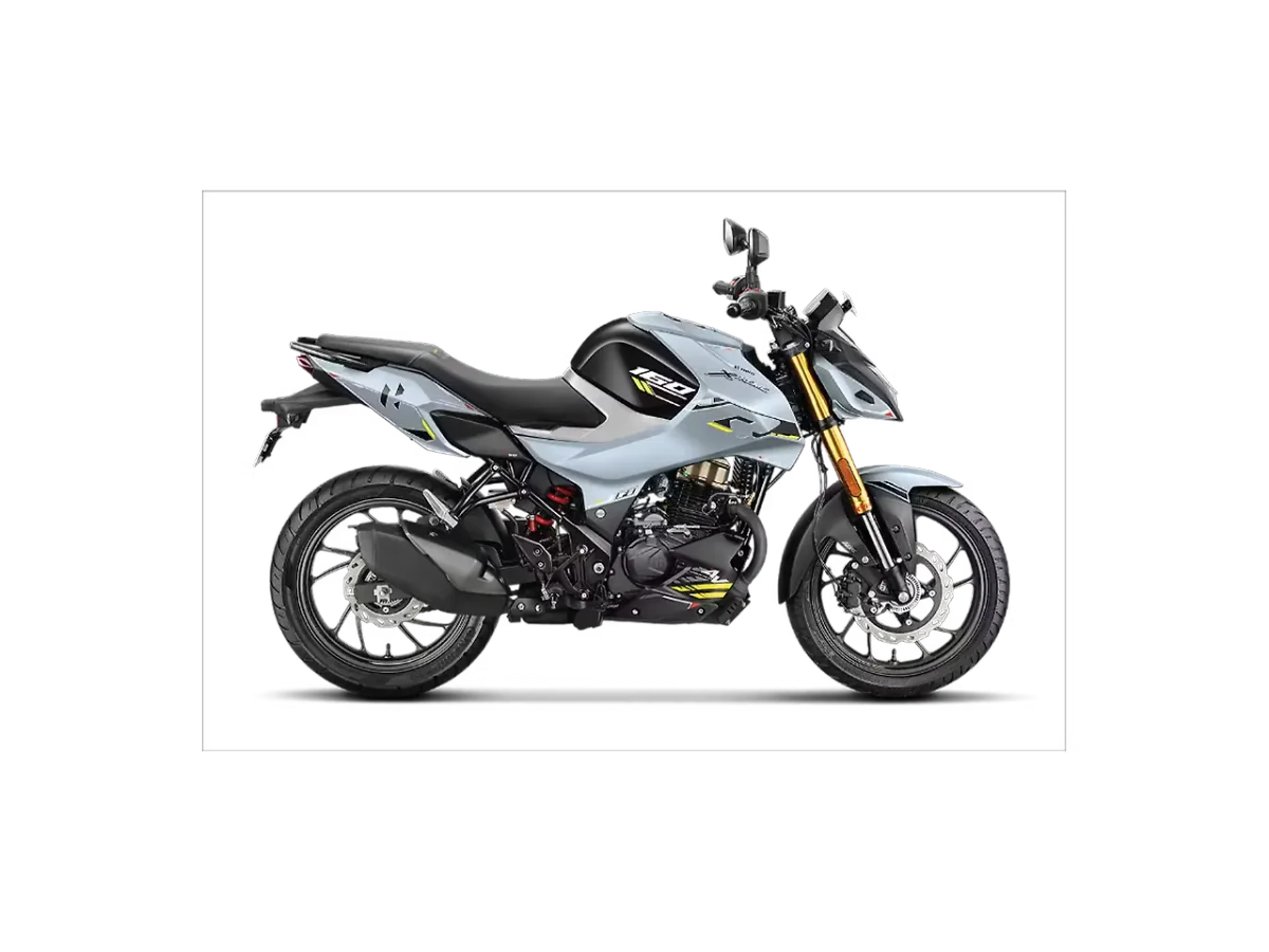 Hero Xtreme 160R 4V Matte Shadow Grey side view