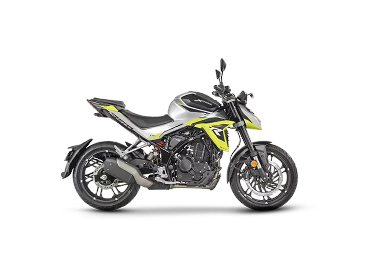 Hero Xtreme 250R Neon Shooting Star side view