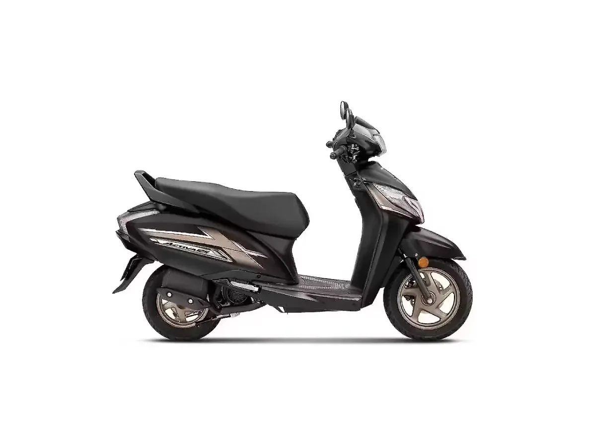 Honda Activa 125 in Matt Steel Black Metallic colour