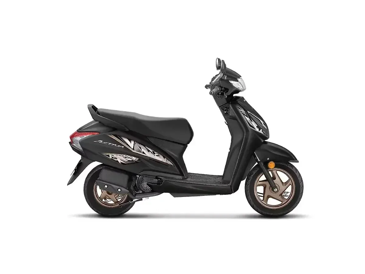 Honda Activa 6G Mat Steel Black Metallic left side view