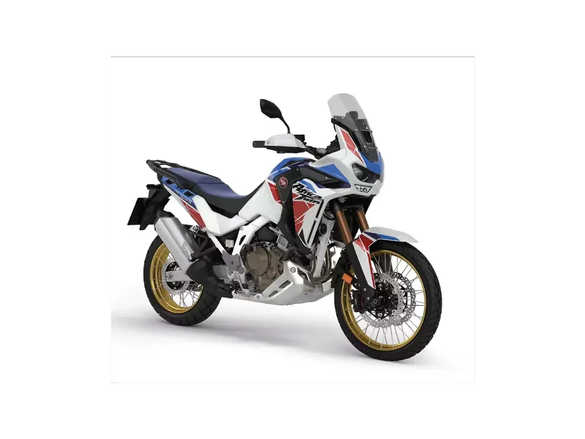 Honda Africa Twin in Pearl Glare White Tricolour colour