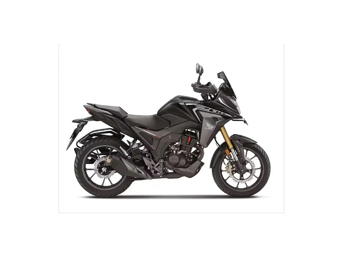 Honda CB200X in Pearl Nightstar Black colour