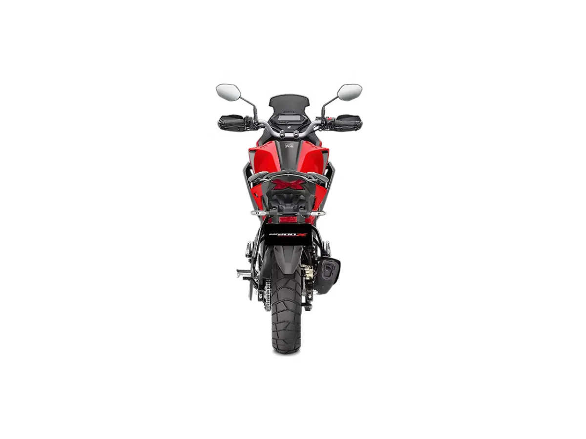 Honda CB200X rear view