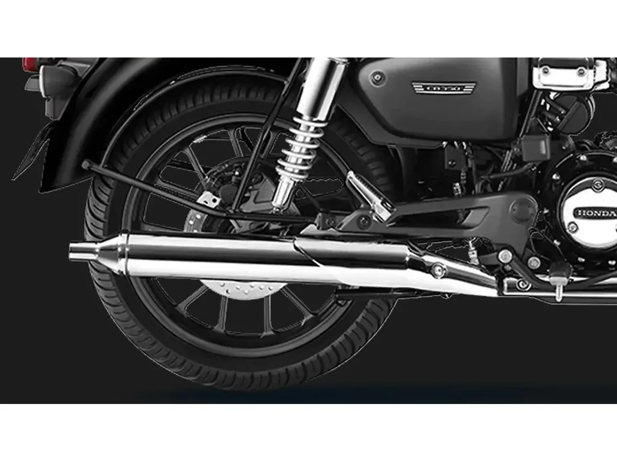 Honda CB350 chrome silencer muffler