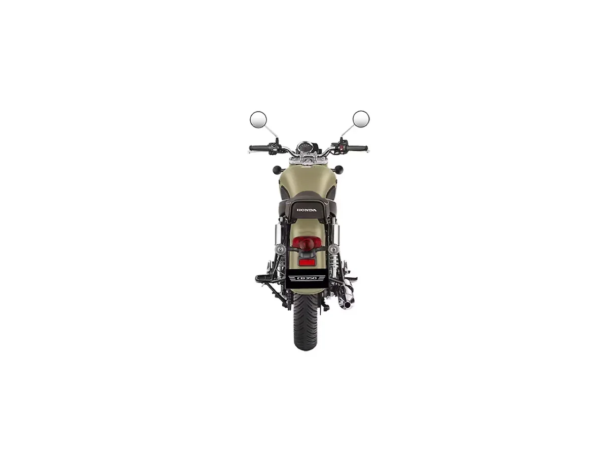 Honda CB350 rear view