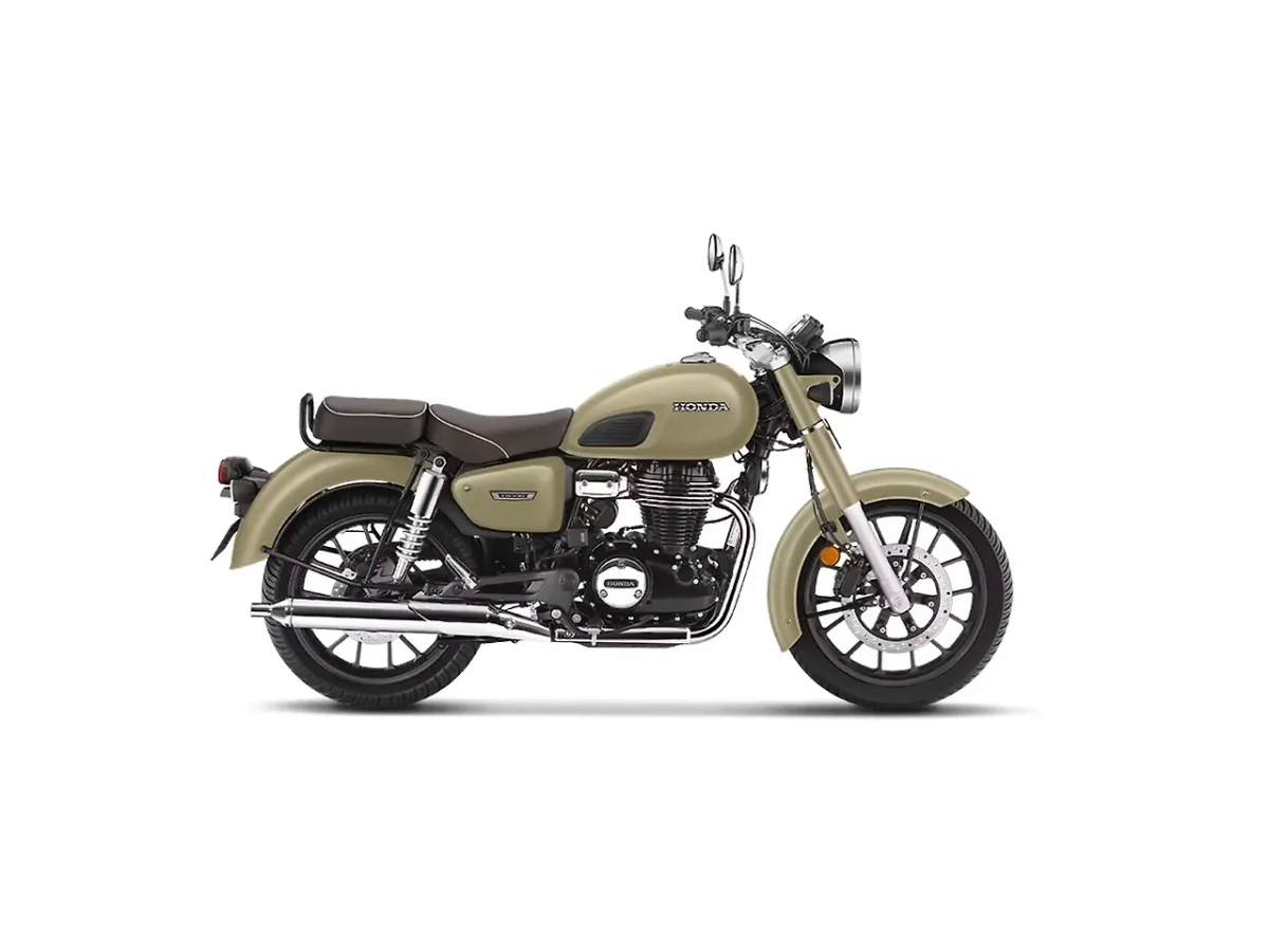 Honda CB350 right side profile