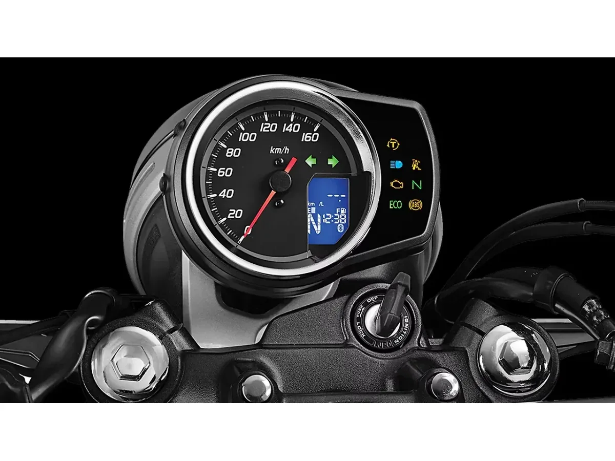 Honda CB350RS digital analog instrument cluster