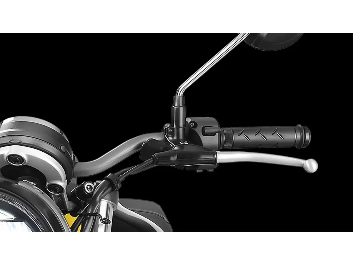 Honda CB350RS rear view mirror close-up
