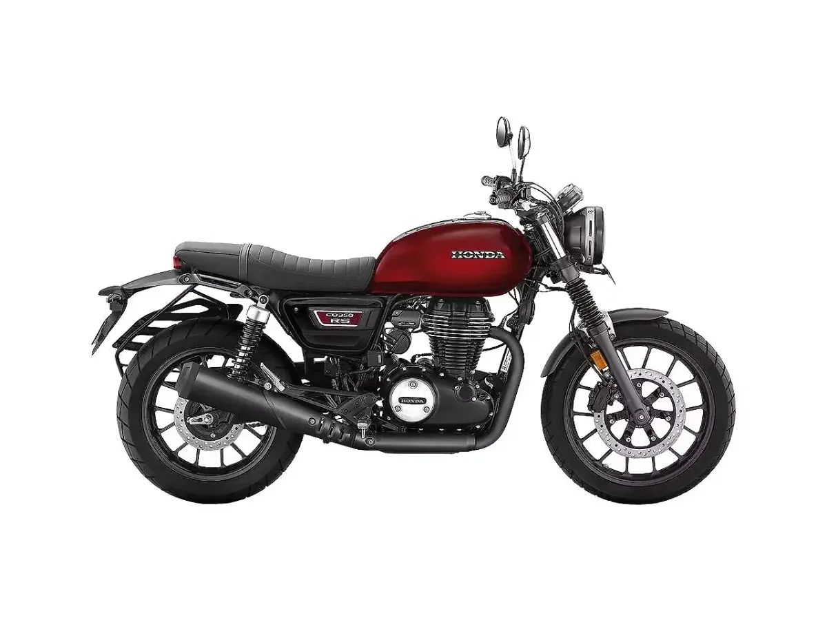 Honda CB350RS in Rebel Red Metallic