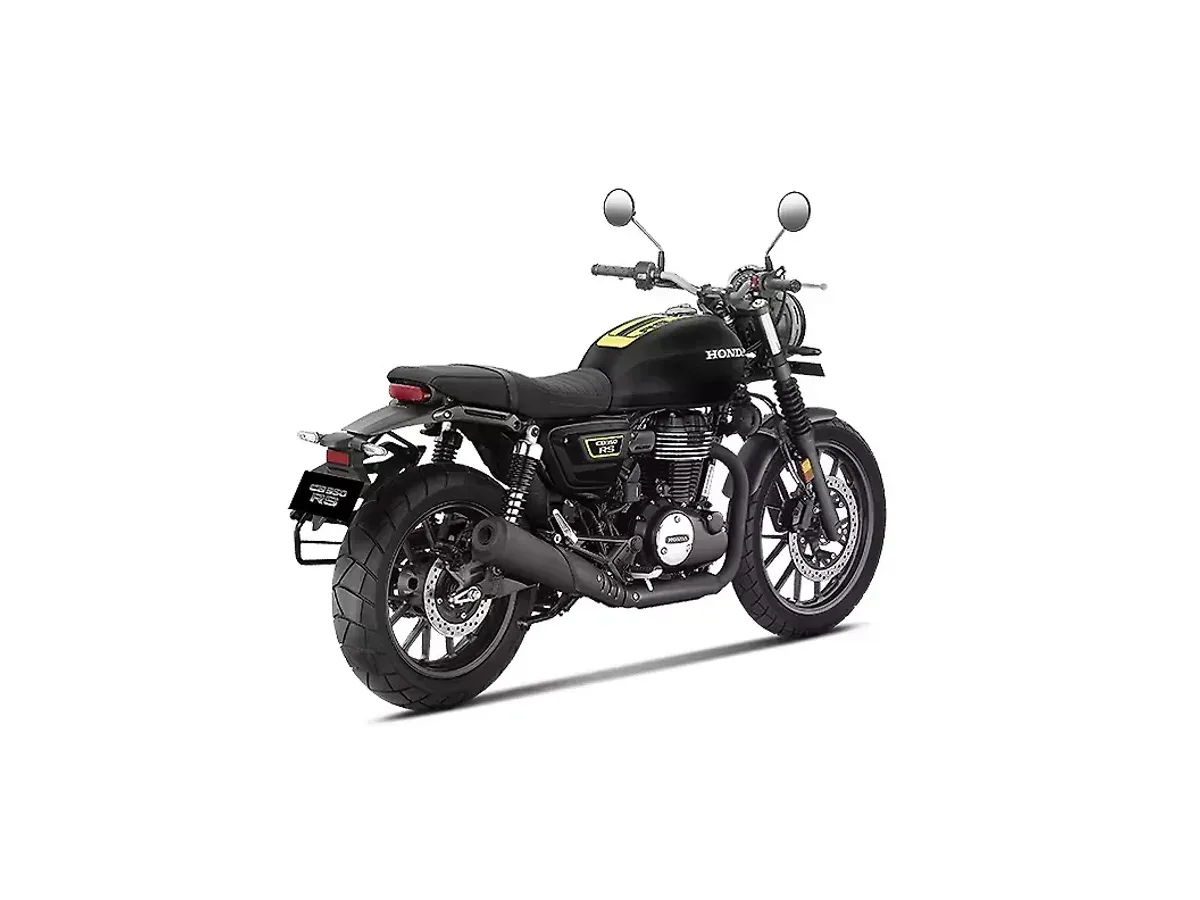 Honda CB350RS right rear three-quarter view