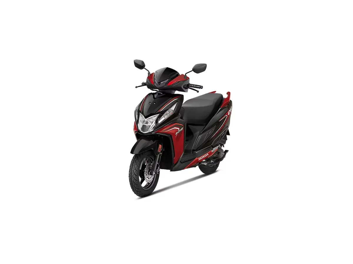 Honda Dio 125 Imperial Red colour side profile