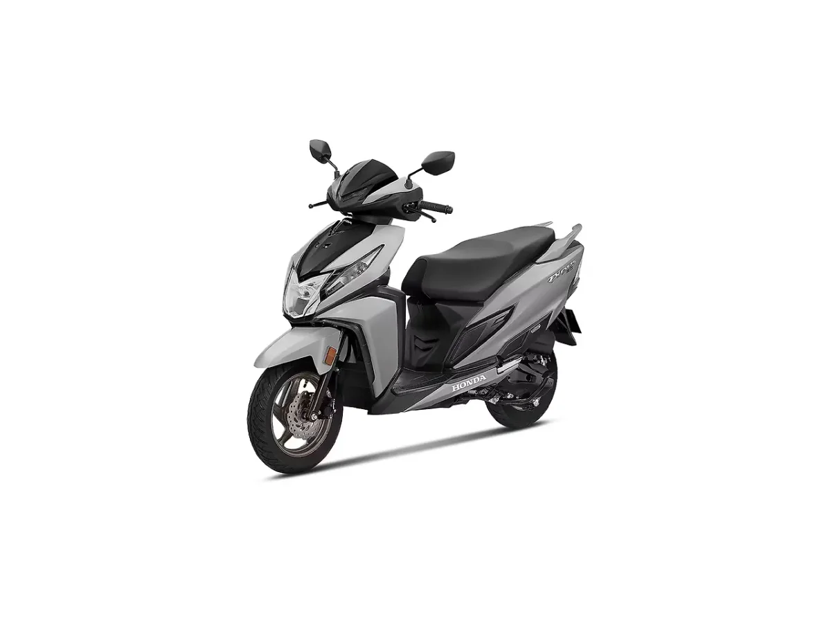 Honda Dio 125 Pearl Deep Ground Gray with emblem graphics
