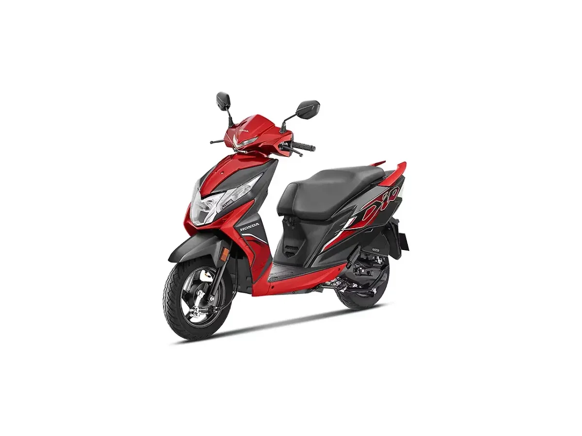 Honda Dio left front three-quarter view