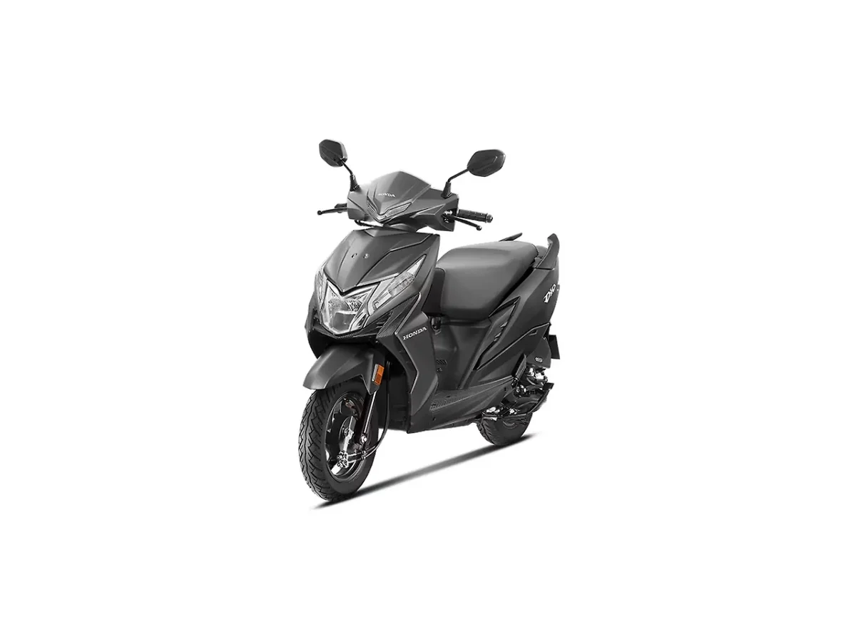 Honda Dio Mat Axis Gray Metallic side profile