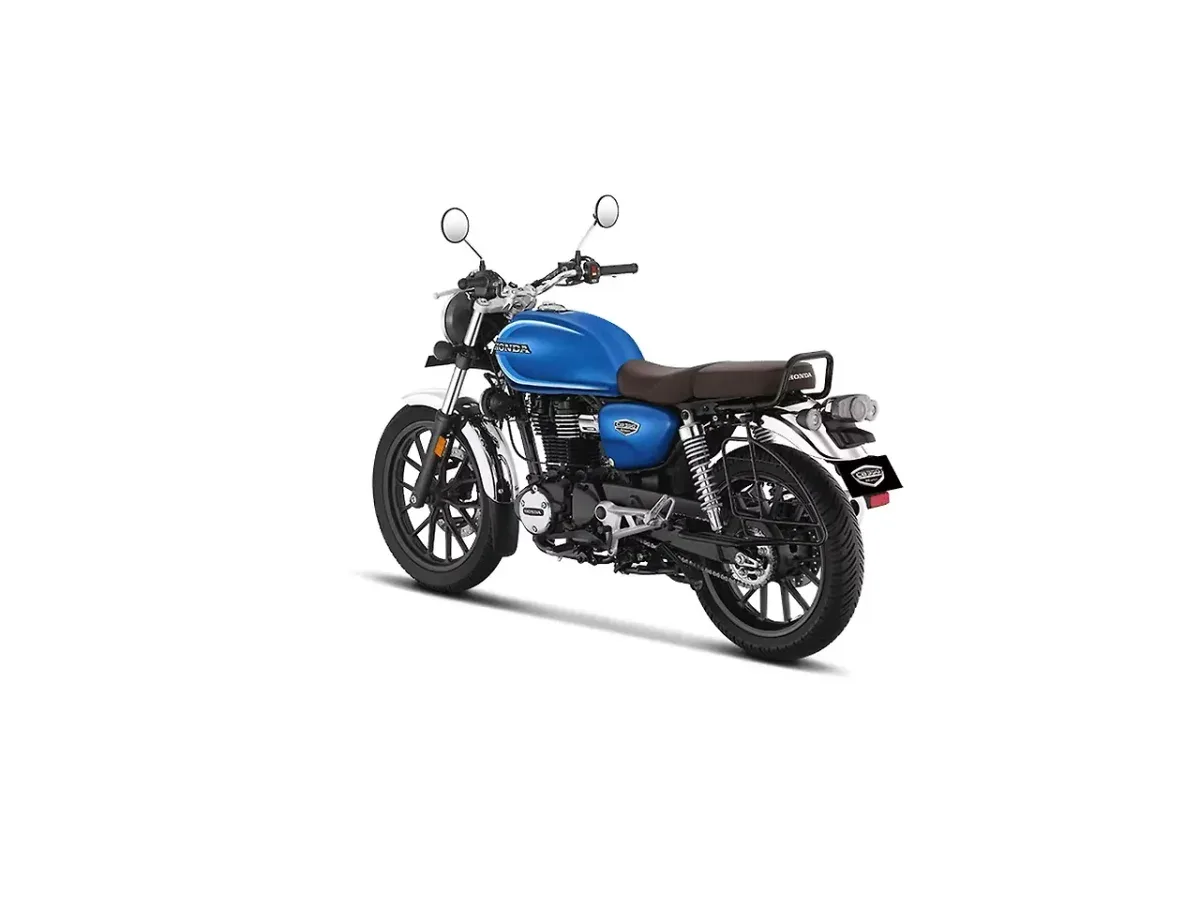Honda Hness CB350 rear left three-quarter view