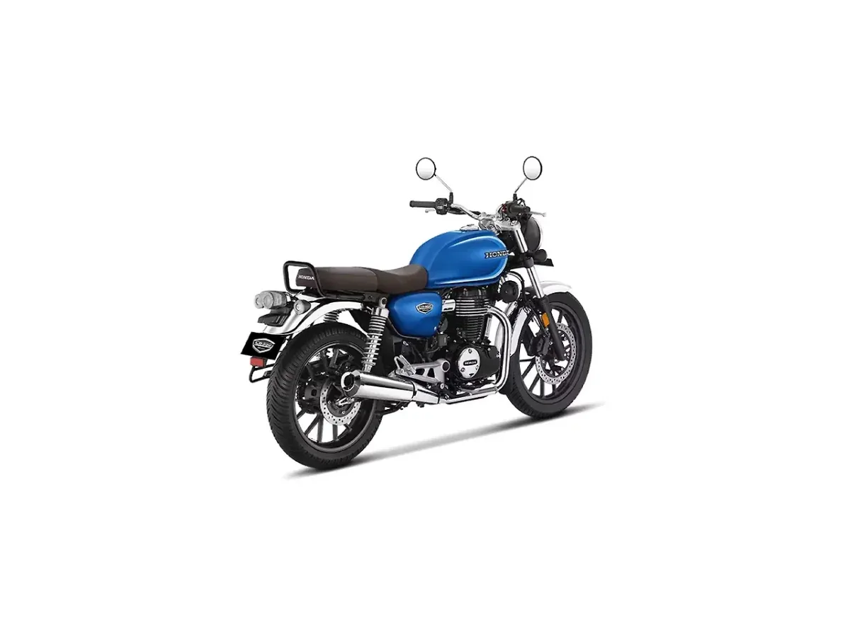 Honda Hness CB350 rear right three-quarter view