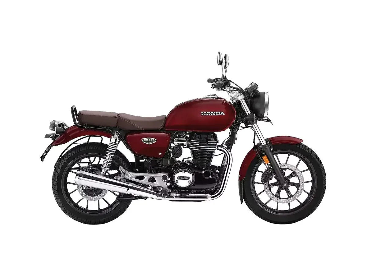 Honda Hness CB350 in Rebel Red Metallic DLX