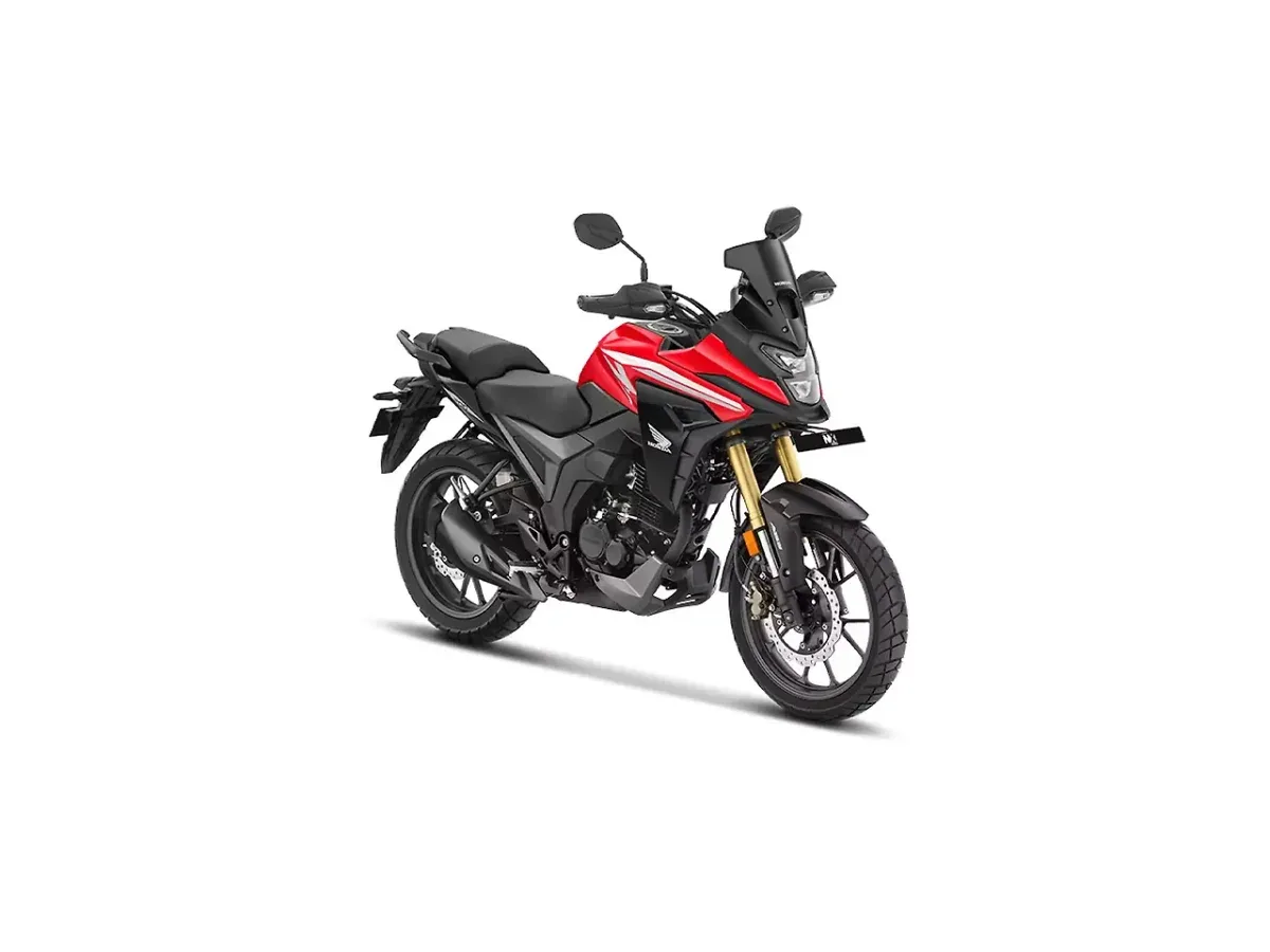 Honda NX200 front right three-quarter view