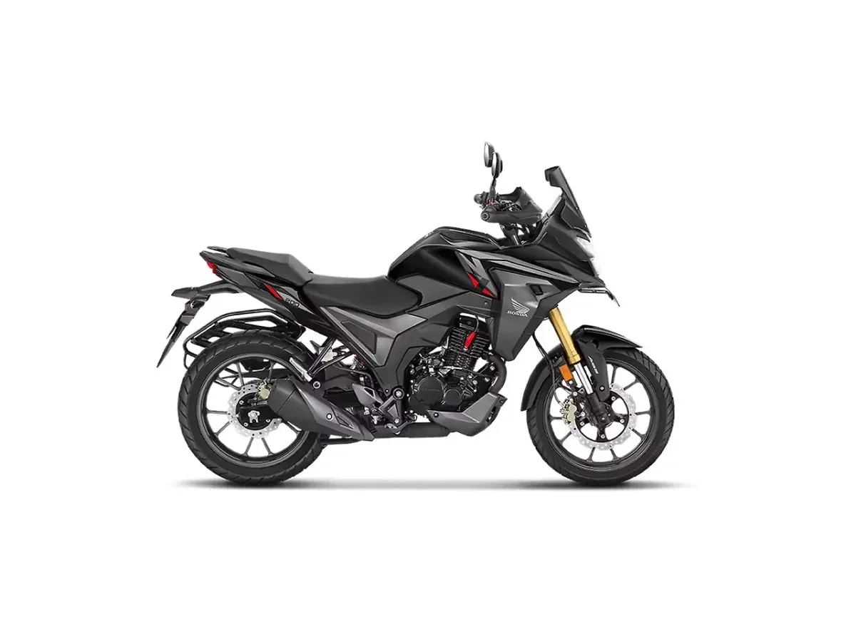 Honda NX200 in Pearl Igneous Black