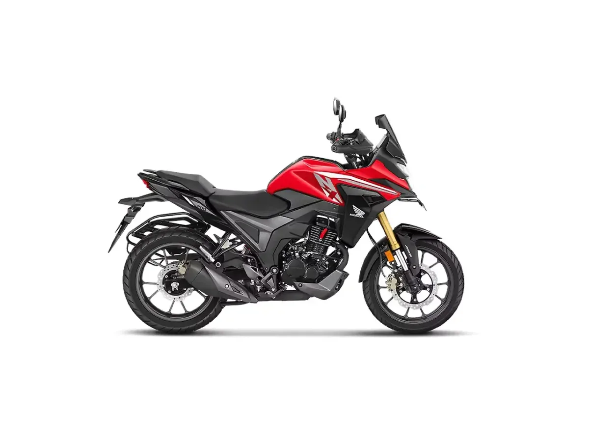 Honda NX200 in Radiant Red Metallic