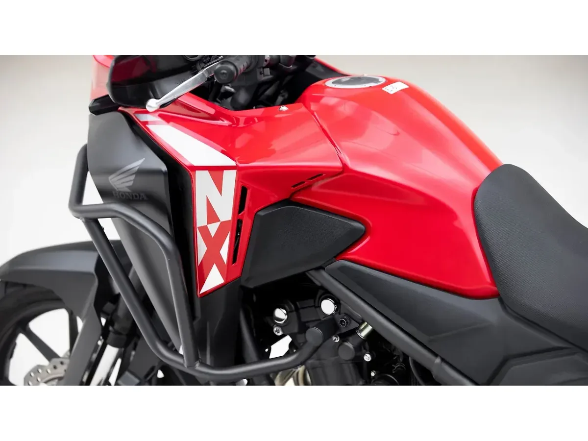Honda NX500 fuel tank with NX graphics