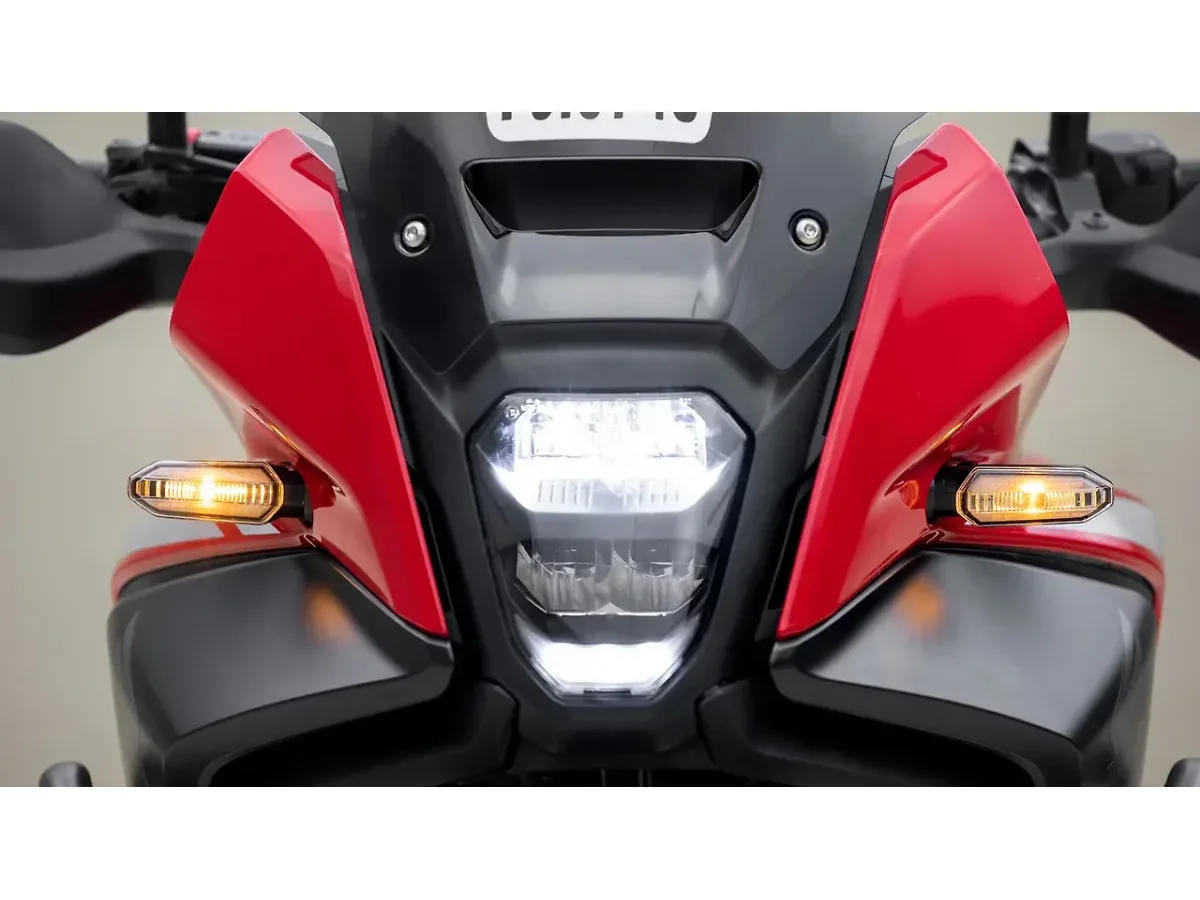 Honda NX500 LED headlight with daytime running lights