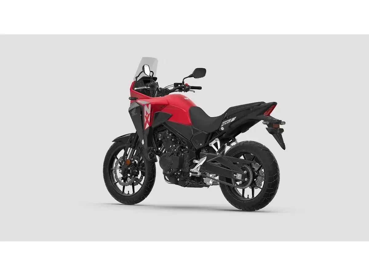 Honda NX500 rear left three-quarter view