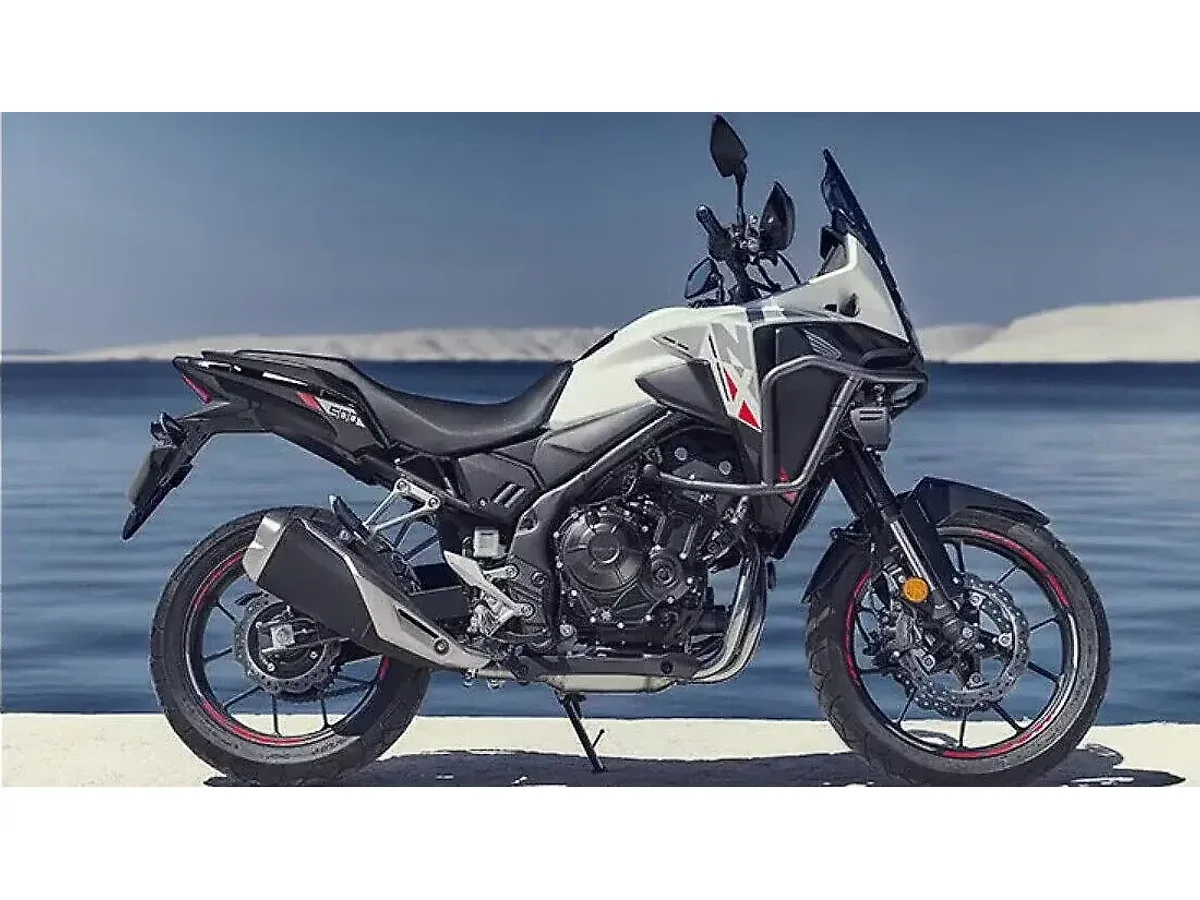Honda NX500 right side profile
