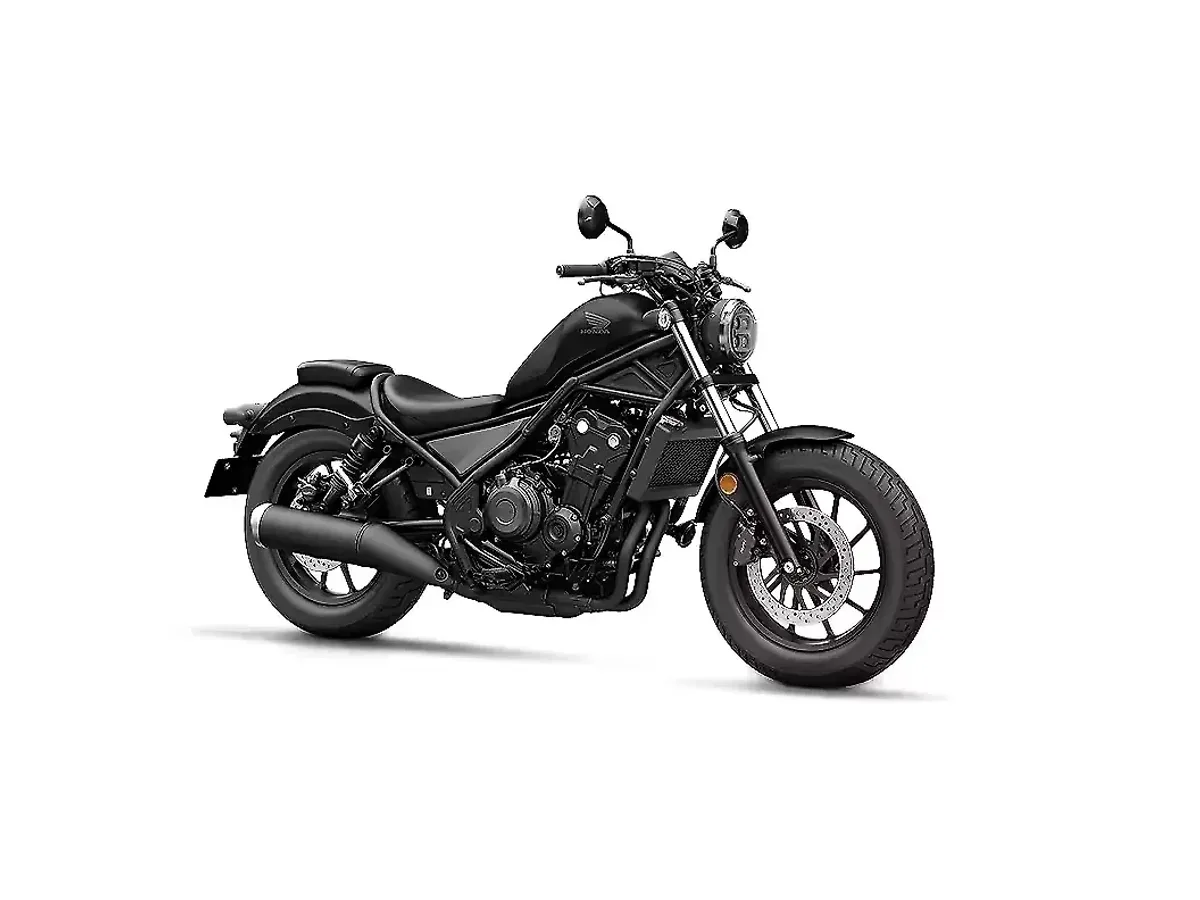 Honda Rebel 500 front right three-quarter view