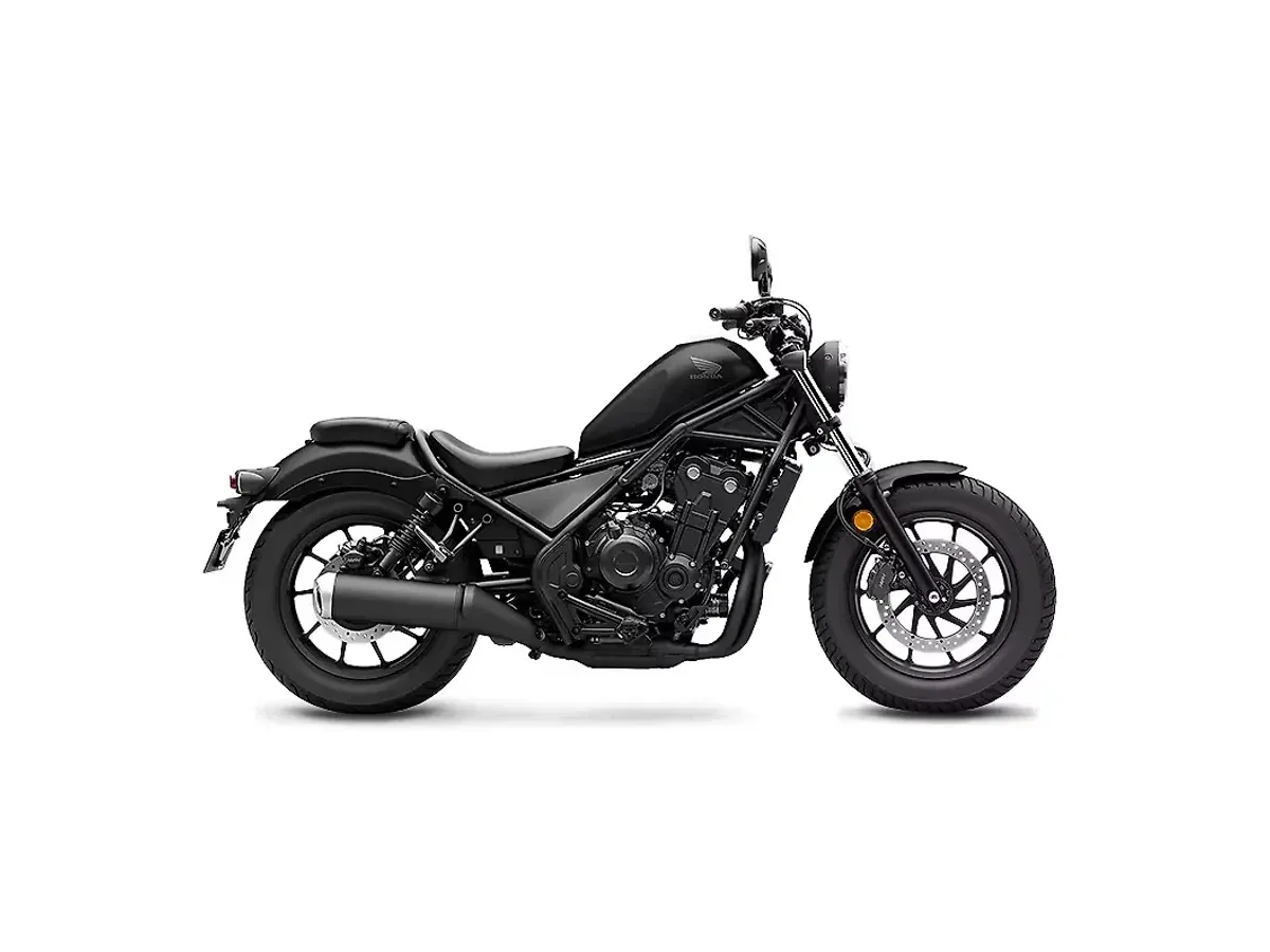 Honda Rebel 500 in Matte Gunpowder Black Metallic