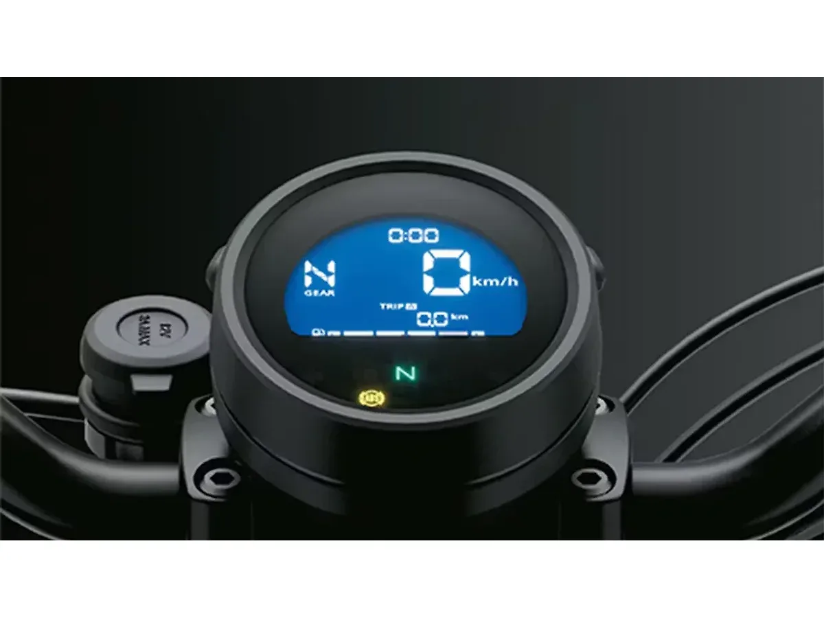 Honda Rebel 500 TFT instrument cluster