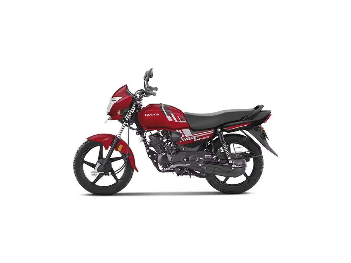 Honda Shine 100 left side profile