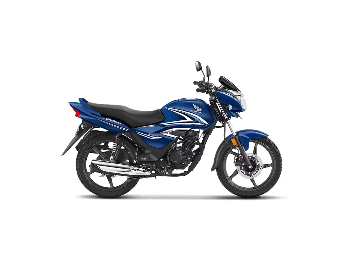 Honda Shine in Decent Blue Metallic