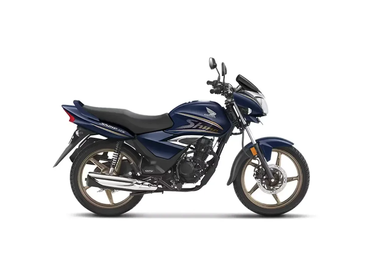 Honda Shine in Pearl Siren Blue Limited Edition