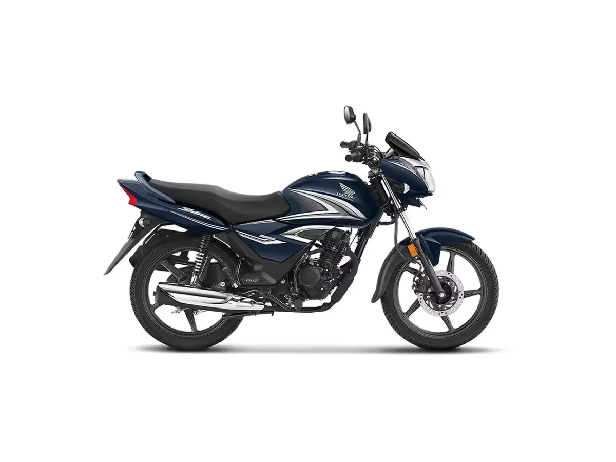 Honda Shine in Pearl Siren Blue