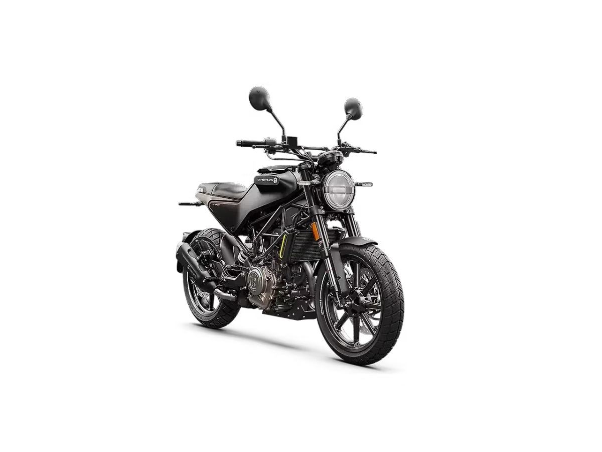 Husqvarna Svartpilen 250 in Black and Blue