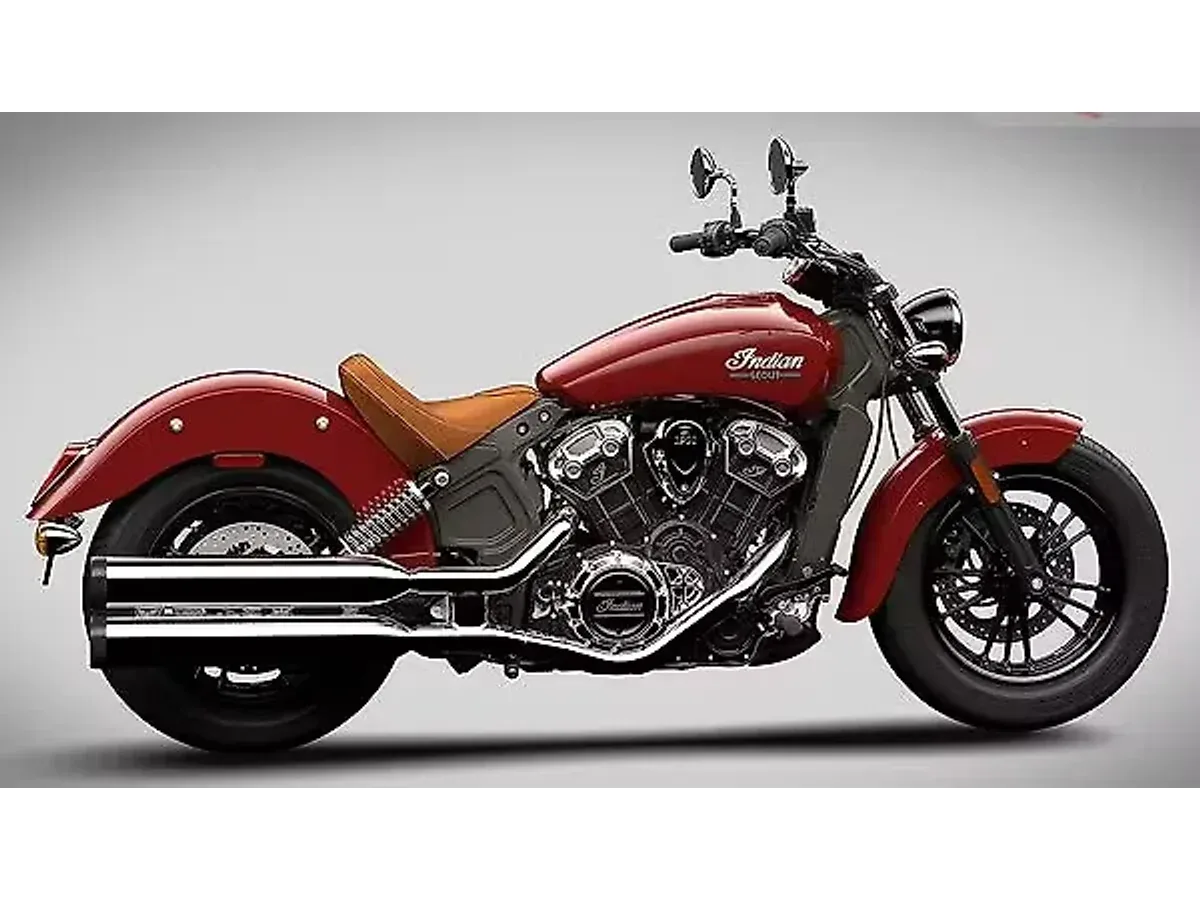 Indian Scout left side profile