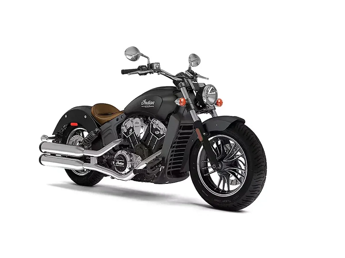 Indian Scout in Thunder Black Smoke