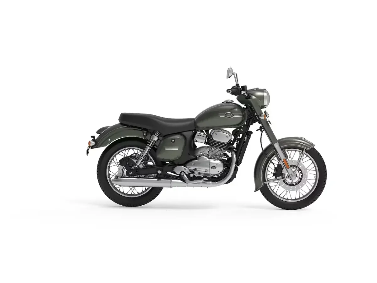 Jawa 350 in Deep Forest