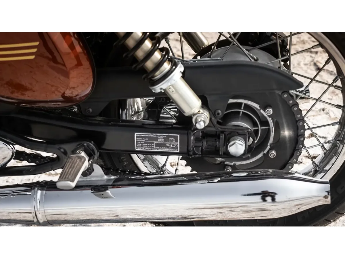 Jawa 350 drive chain and sprocket