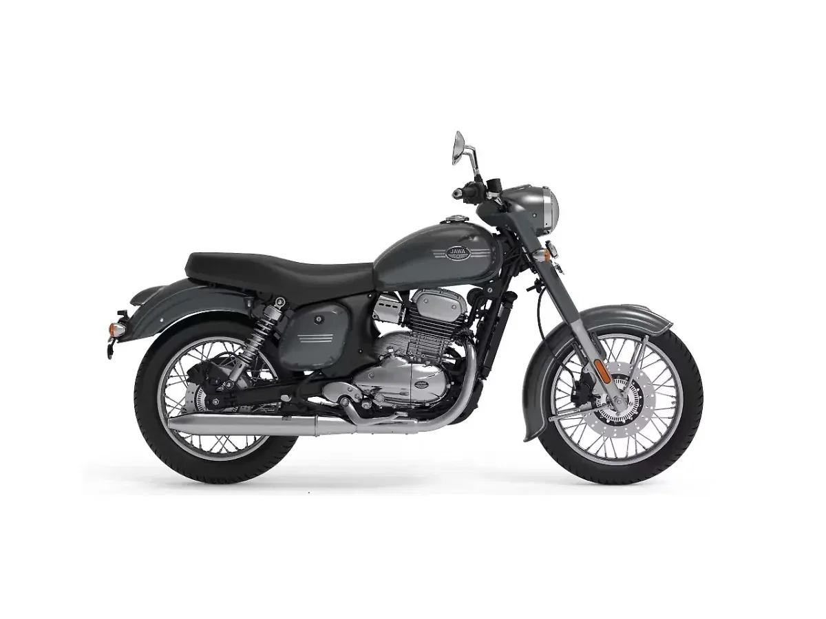 Jawa 350 in Ebony Black Dark Grey