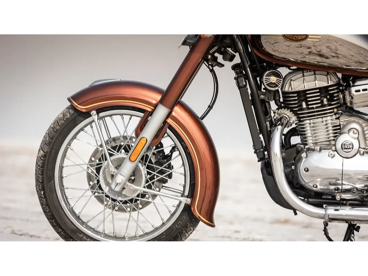 Jawa 350 front suspension