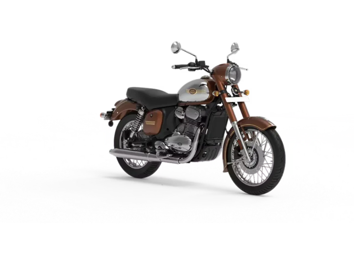 Jawa 350 in Mystic Orange