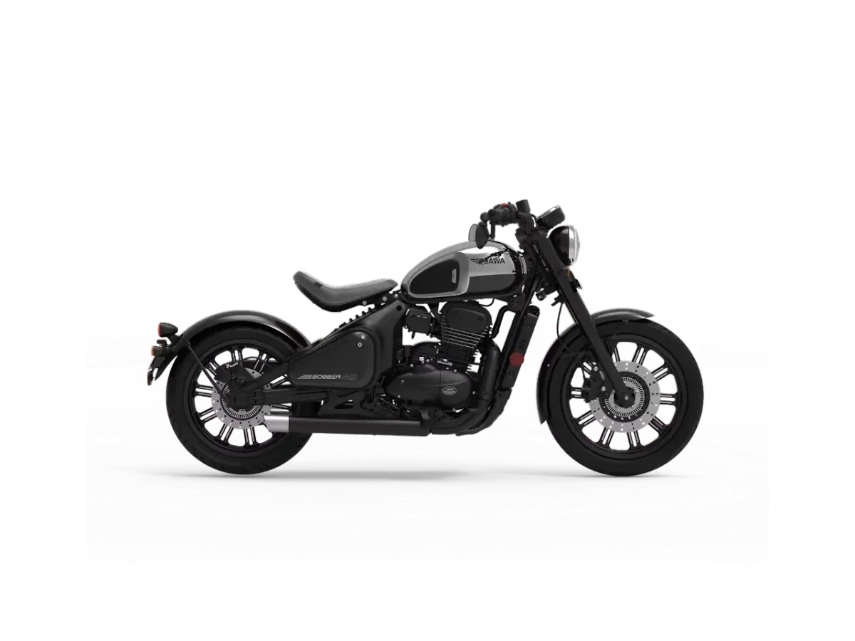 Jawa 42 Bobber in Black Mirror