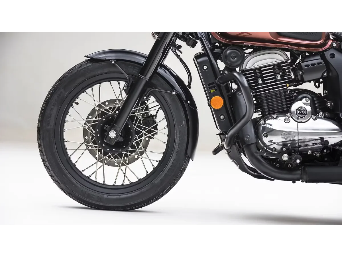 Jawa 42 Bobber front suspension