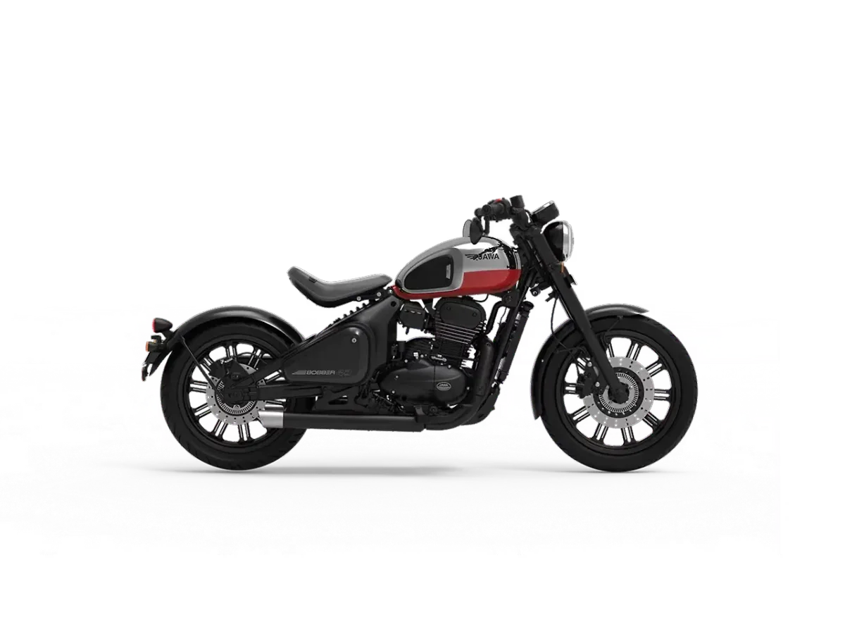 Jawa 42 Bobber in Red Sheen